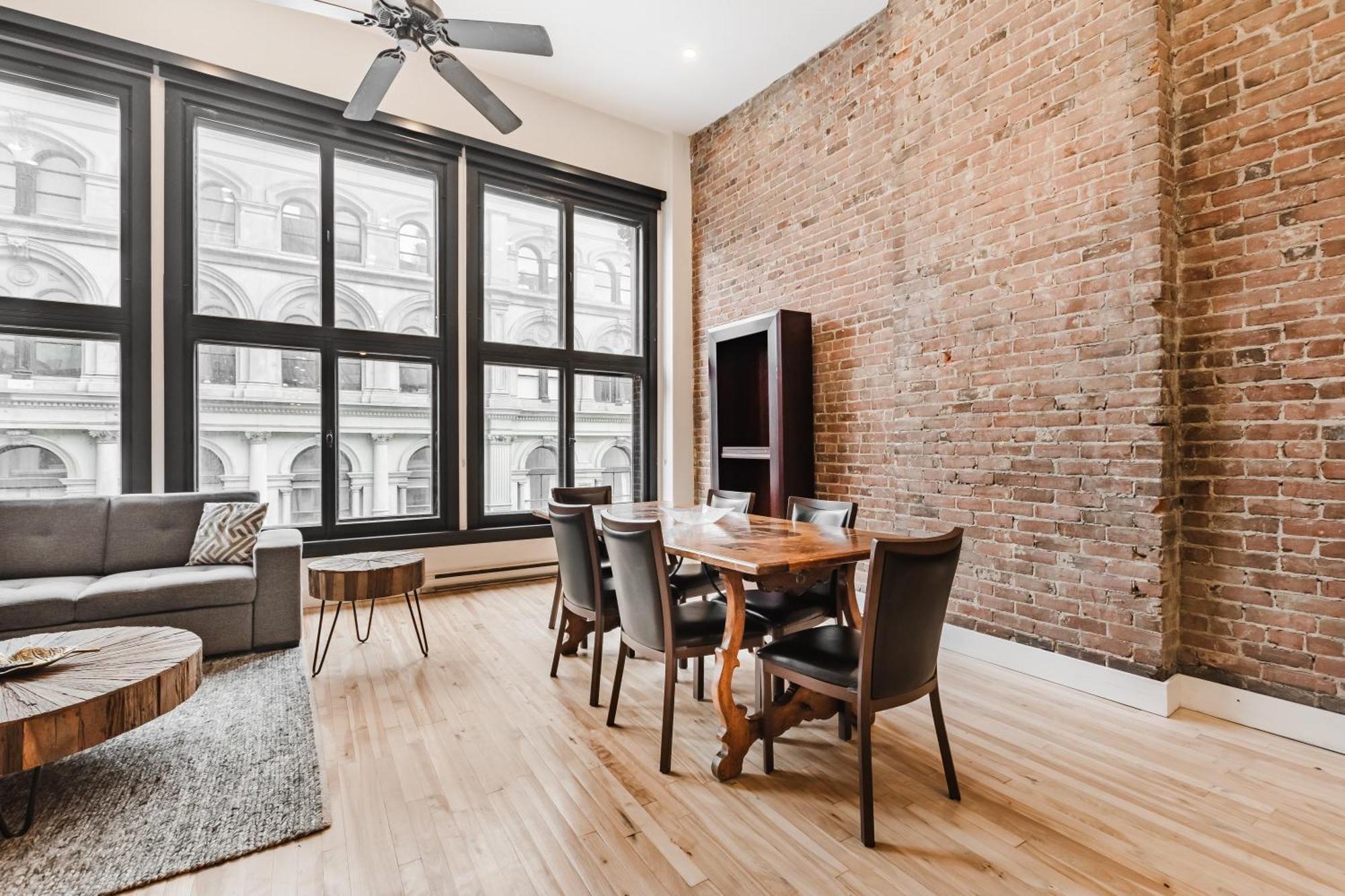 Elegant 3 Bedroom Apartment In Old Port - 302 Montréal Exterior foto