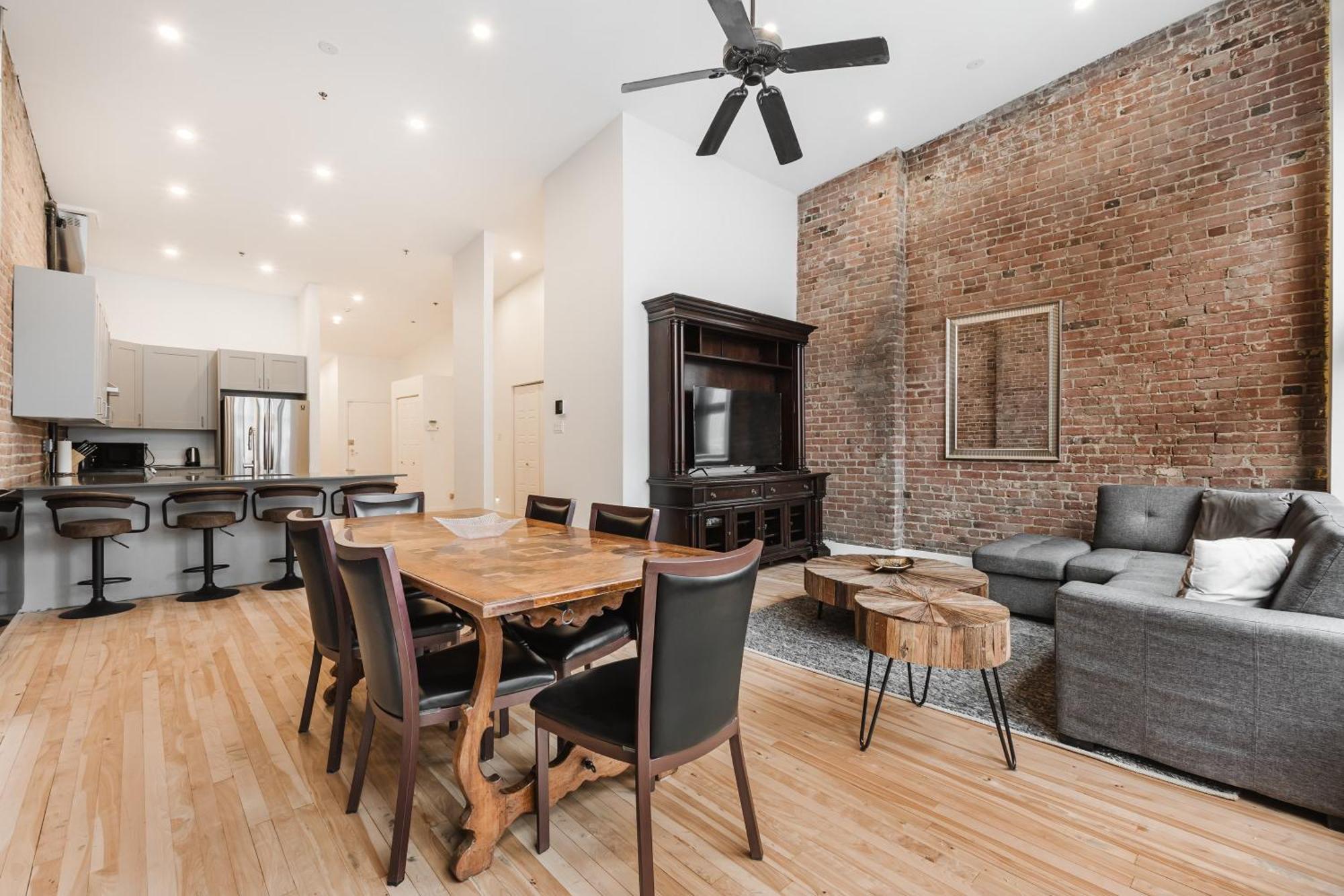 Elegant 3 Bedroom Apartment In Old Port - 302 Montréal Exterior foto