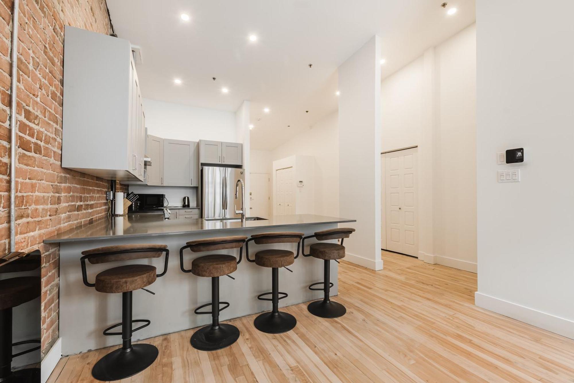 Elegant 3 Bedroom Apartment In Old Port - 302 Montréal Exterior foto